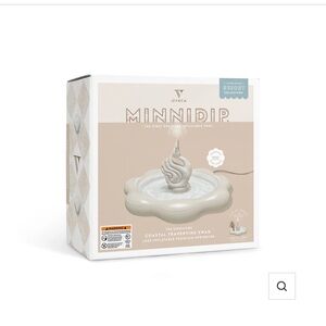 MINNIDIP THE COASTAL TRAVERTINE SWAN FOUNTAIN SPRINKLER